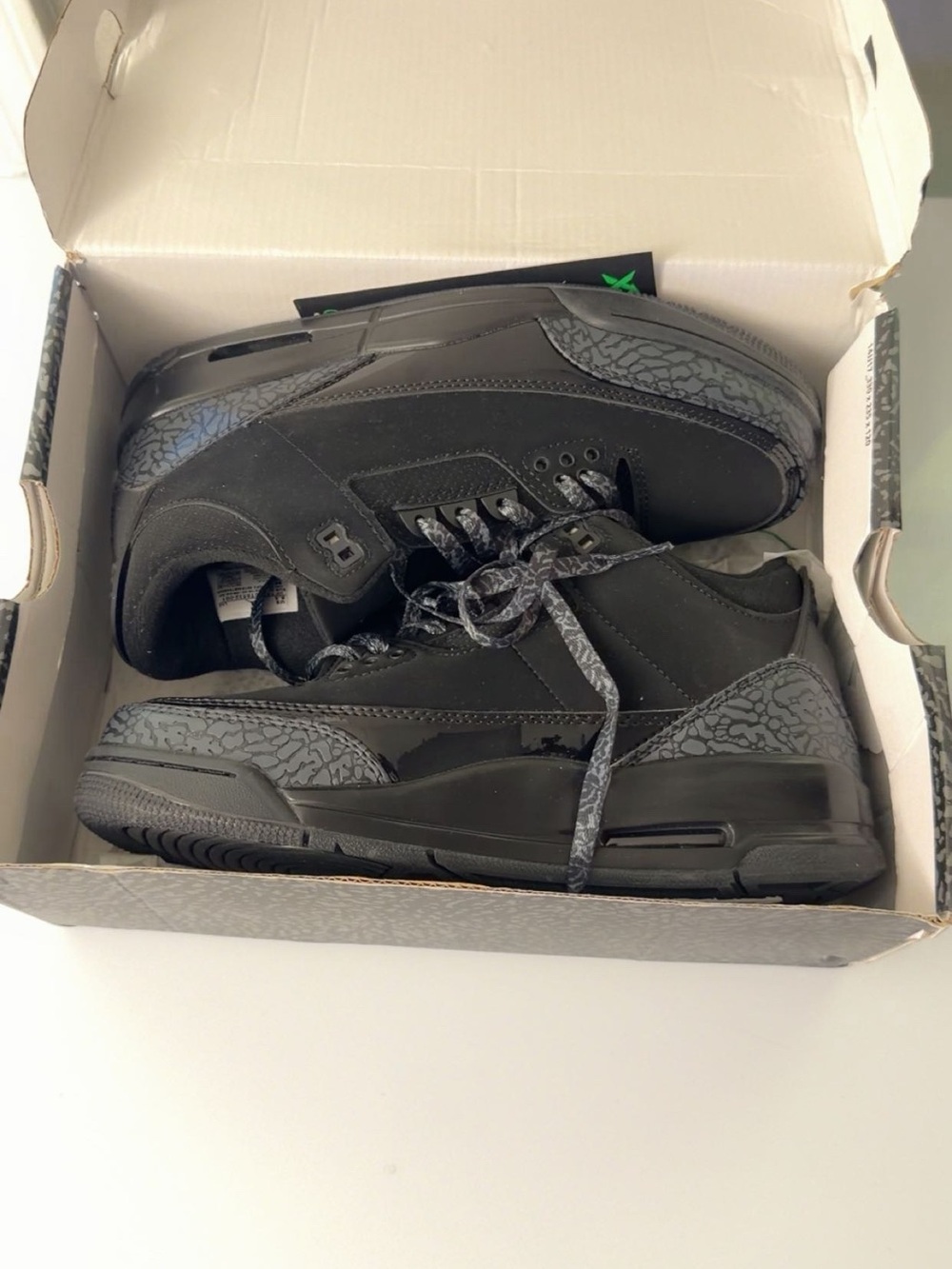 Jordan Black and Gray Low-Top Sneakers